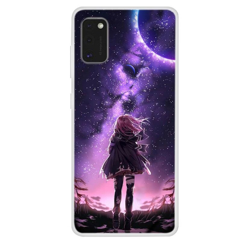 Capa Para Samsung Galaxy A41 Lua Cheia Mágica