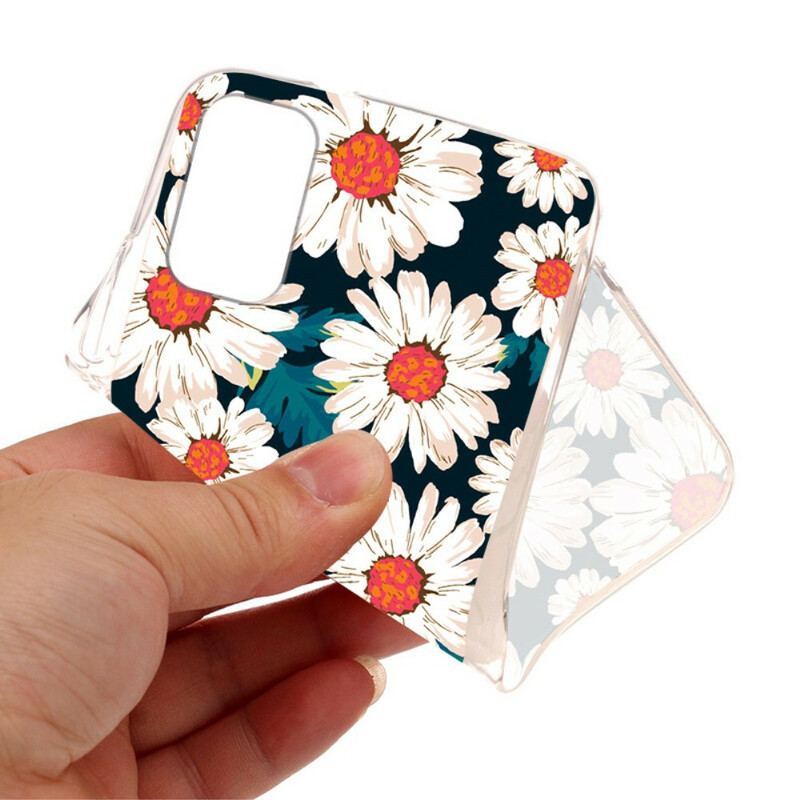 Capa Para Samsung Galaxy A41 Margaridas