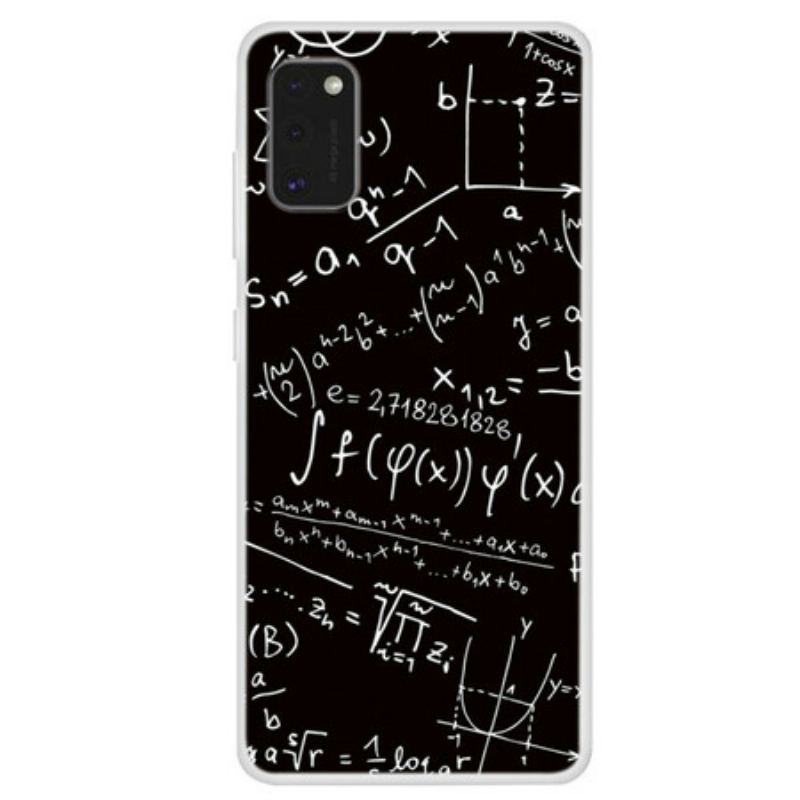 Capa Para Samsung Galaxy A41 Matemática