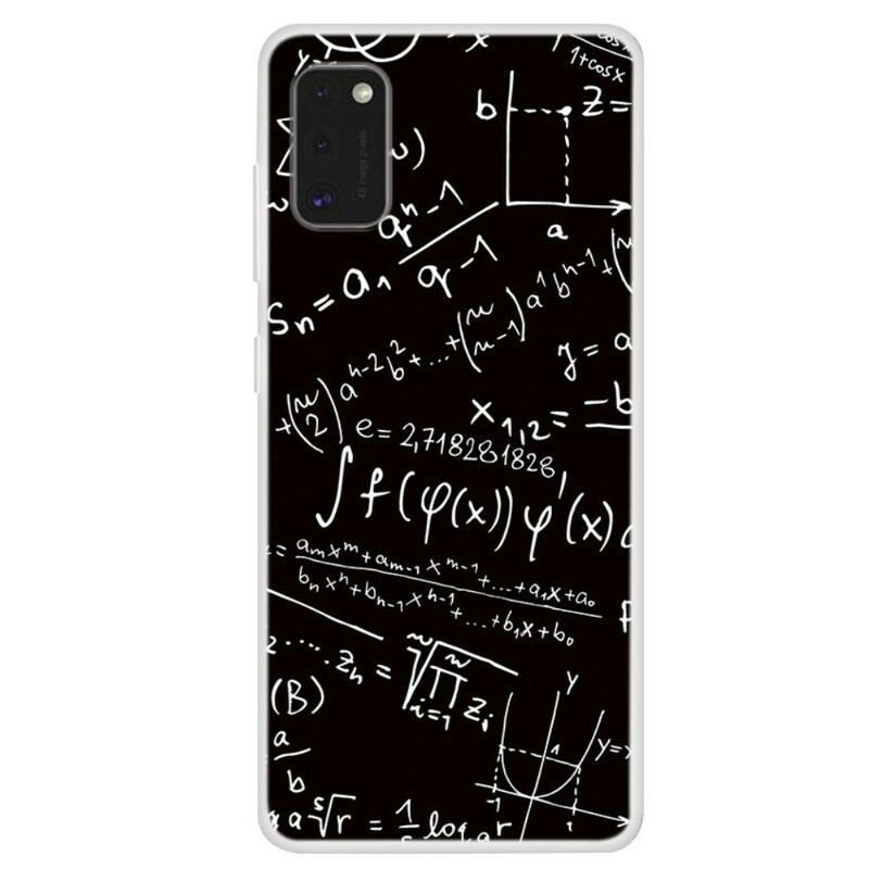 Capa Para Samsung Galaxy A41 Matemática