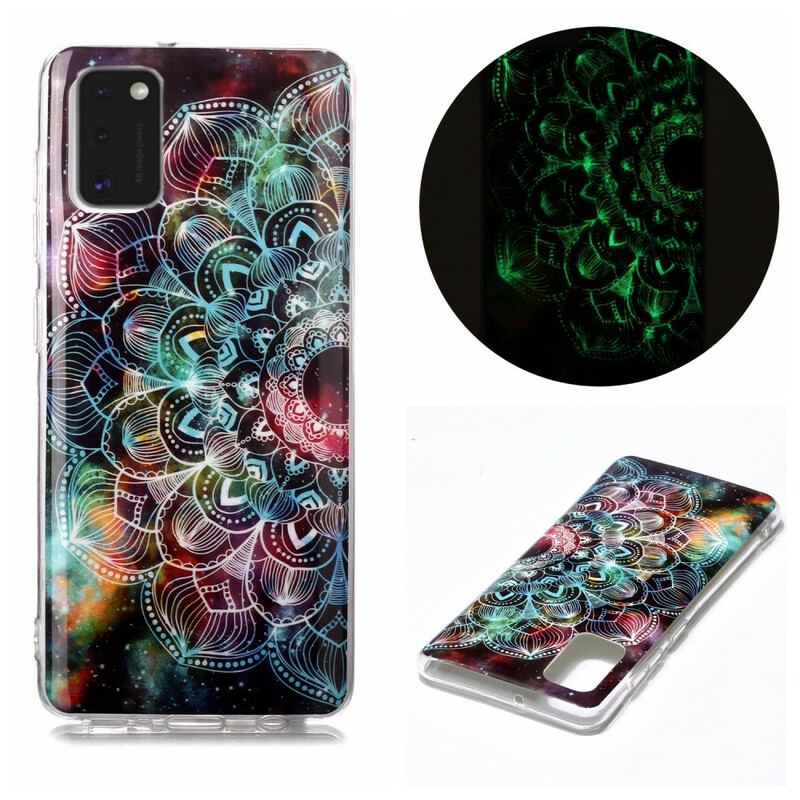 Capa Para Samsung Galaxy A41 Série Floral Fluorescente