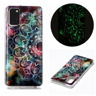 Capa Para Samsung Galaxy A41 Série Floral Fluorescente