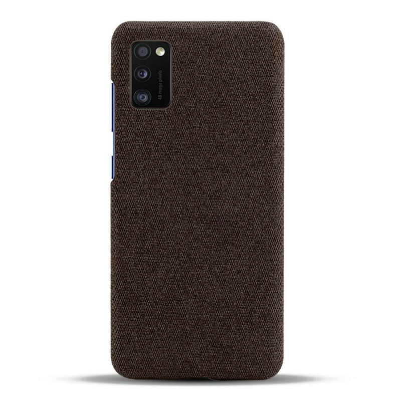 Capa Para Samsung Galaxy A41 Tecido Textura Ksq