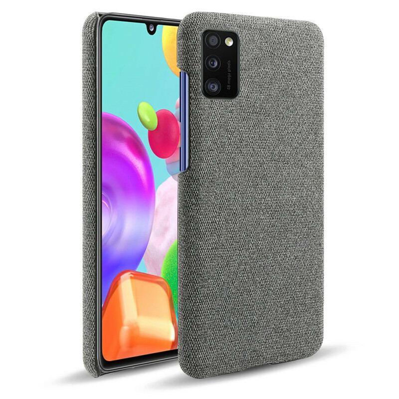 Capa Para Samsung Galaxy A41 Tecido Textura Ksq