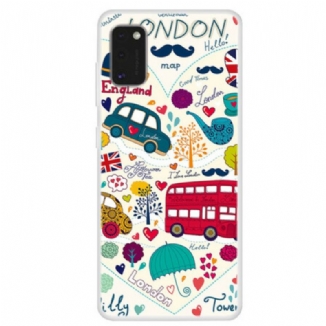 Capa Para Samsung Galaxy A41 Vida Em Londres