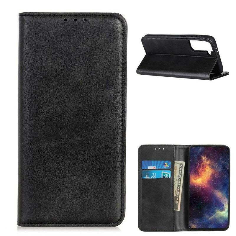 Capa De Celular Para Samsung Galaxy S21 5G Flip Couro Rachado