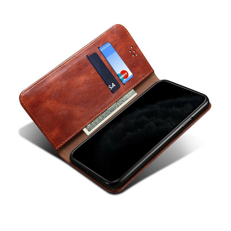 Capa De Celular Para Samsung Galaxy S21 5G Flip Couro Sintético Encerado