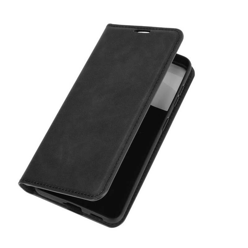 Capa De Celular Para Samsung Galaxy S21 5G Flip Efeito Couro Macio