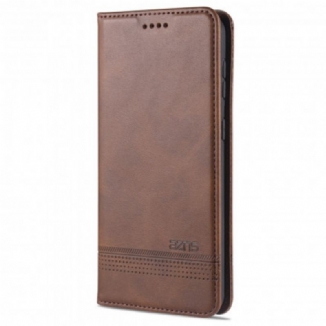 Capa De Celular Para Samsung Galaxy S21 5G Flip Estilo De Couro Azns