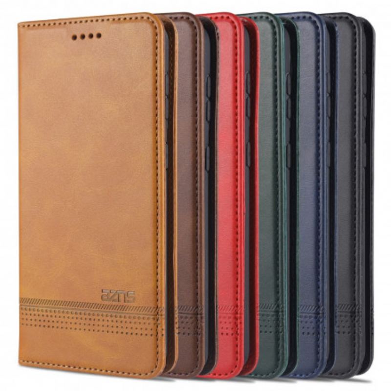 Capa De Celular Para Samsung Galaxy S21 5G Flip Estilo De Couro Azns