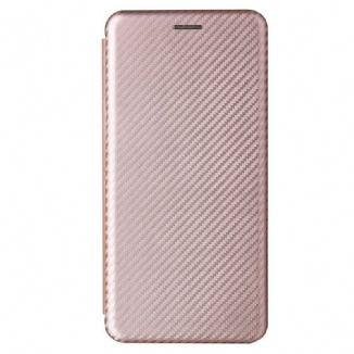 Capa De Celular Para Samsung Galaxy S21 5G Flip Fibra De Carbono