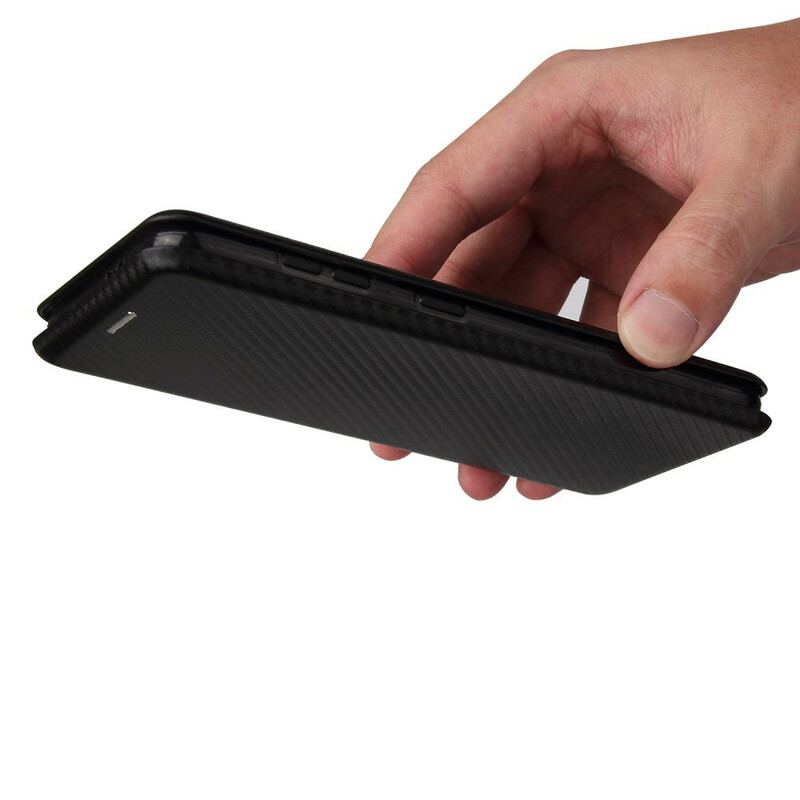 Capa De Celular Para Samsung Galaxy S21 5G Flip Fibra De Carbono