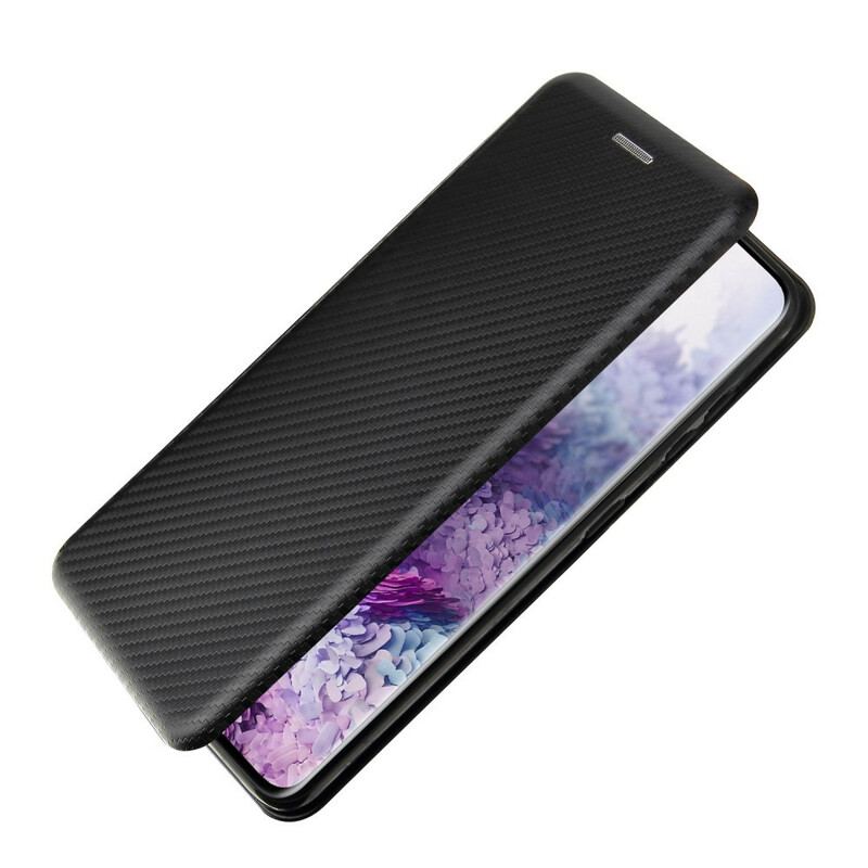 Capa De Celular Para Samsung Galaxy S21 5G Flip Fibra De Carbono