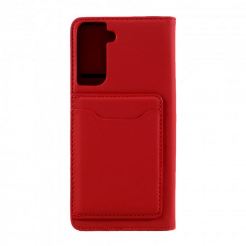 Capa De Celular Para Samsung Galaxy S21 5G Flip Suporte Para Cartão