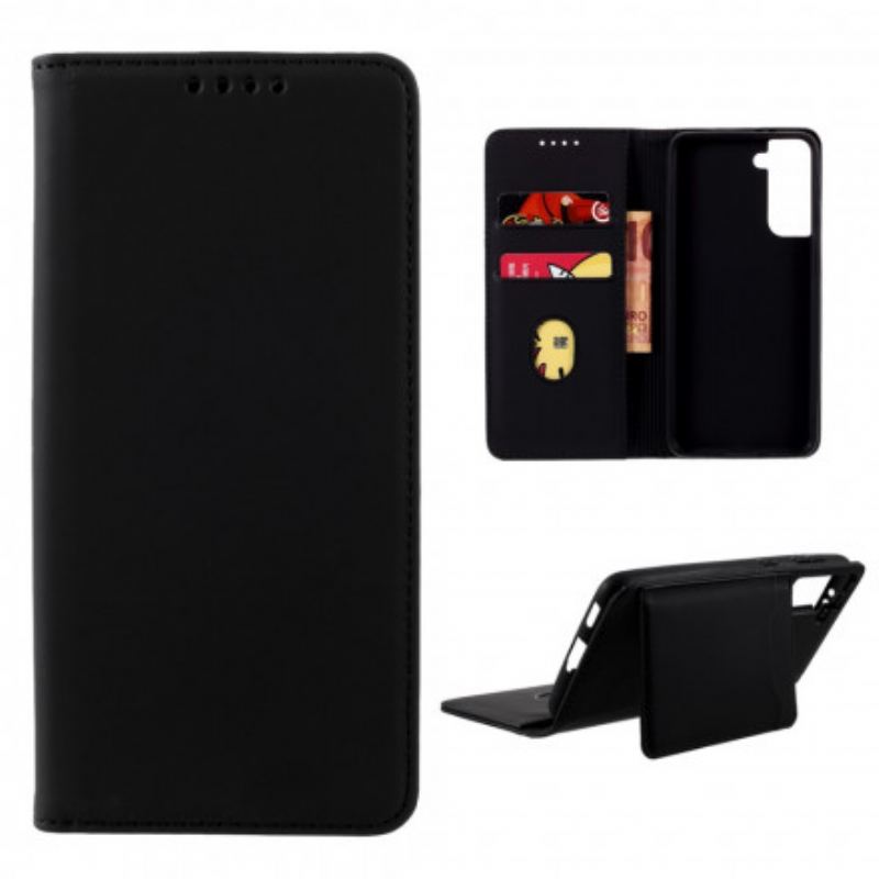 Capa De Celular Para Samsung Galaxy S21 5G Flip Suporte Para Cartão