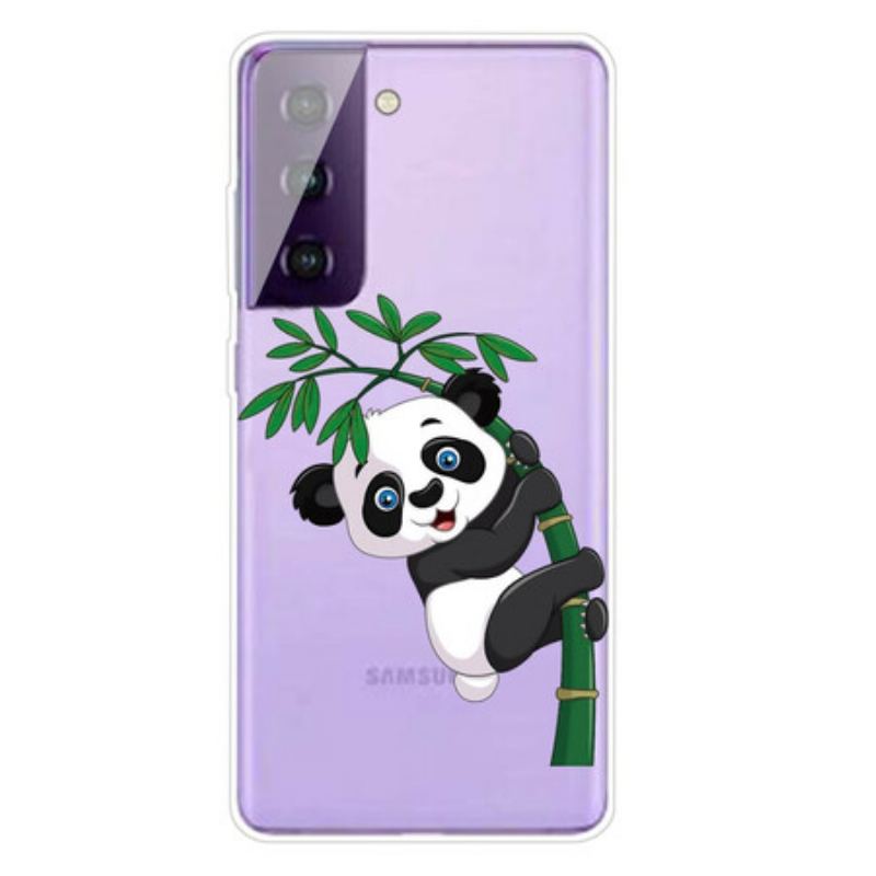 Capa De Celular Para Samsung Galaxy S21 5G Panda No Bambu