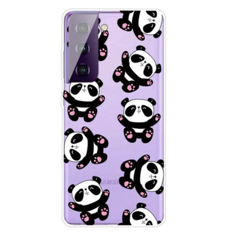 Capa De Celular Para Samsung Galaxy S21 5G Top Pandas Divertidos