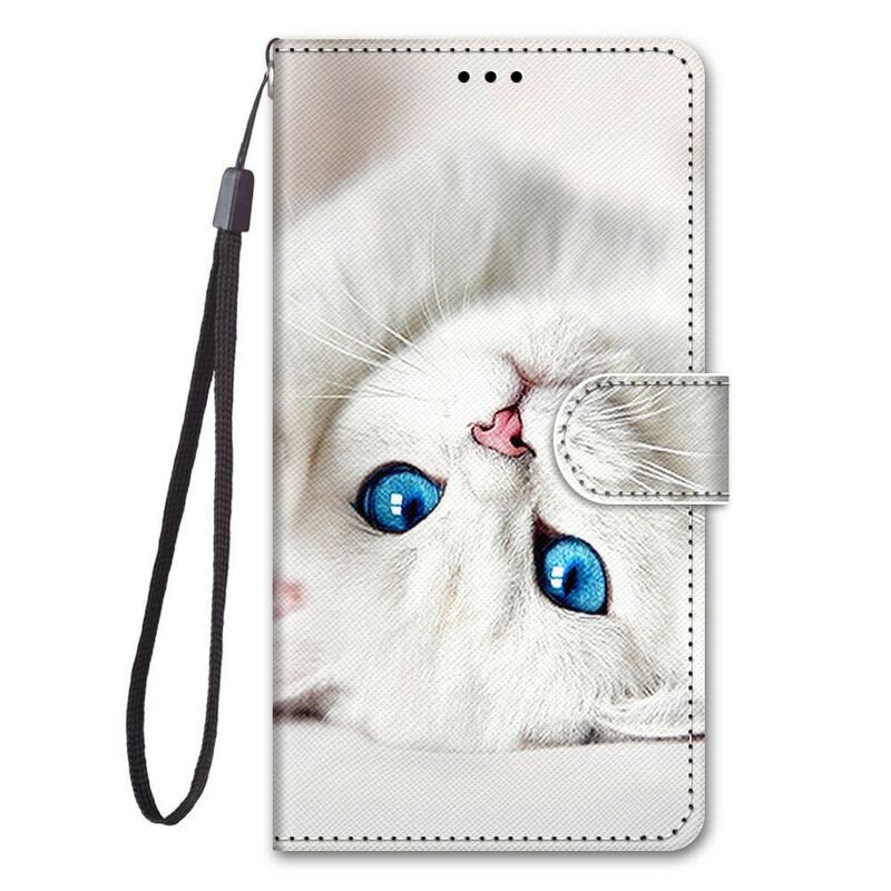 Capa De Couro Para Samsung Galaxy S21 5G Os Gatos Mais Bonitos