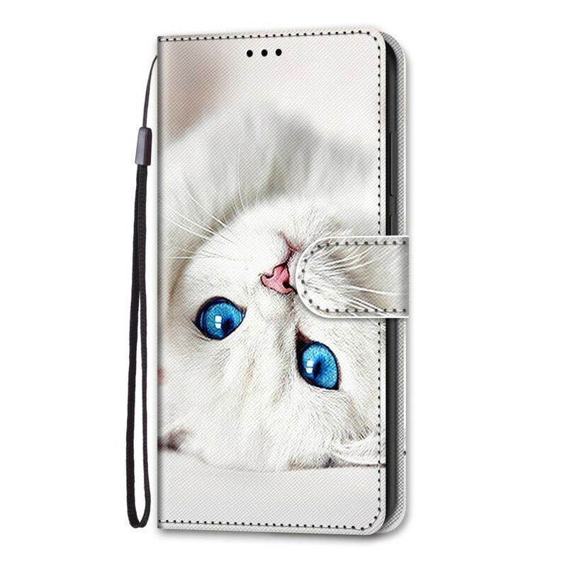 Capa De Couro Para Samsung Galaxy S21 5G Os Gatos Mais Bonitos