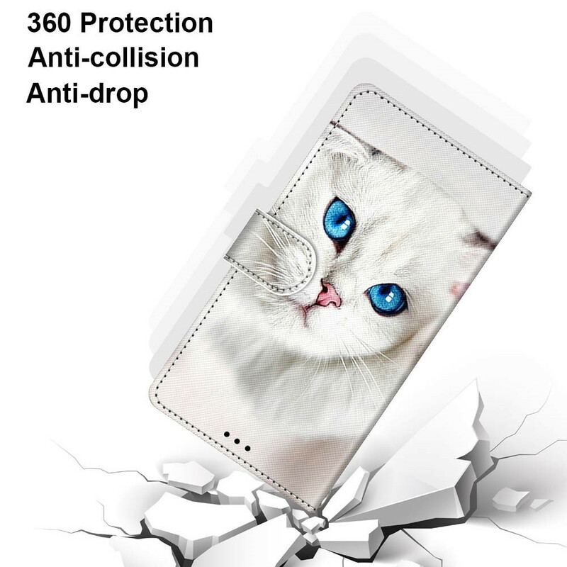 Capa De Couro Para Samsung Galaxy S21 5G Os Gatos Mais Bonitos