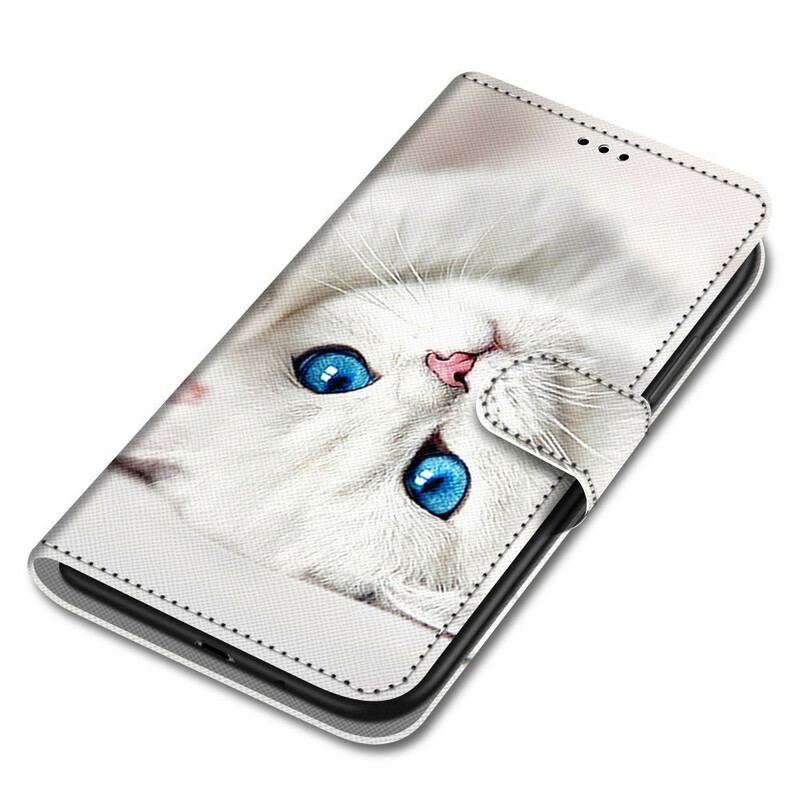 Capa De Couro Para Samsung Galaxy S21 5G Os Gatos Mais Bonitos