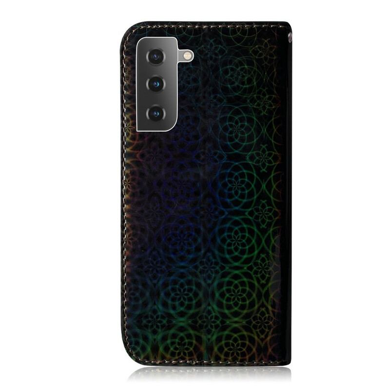 Capa Flip Para Samsung Galaxy S21 5G Cor Pura