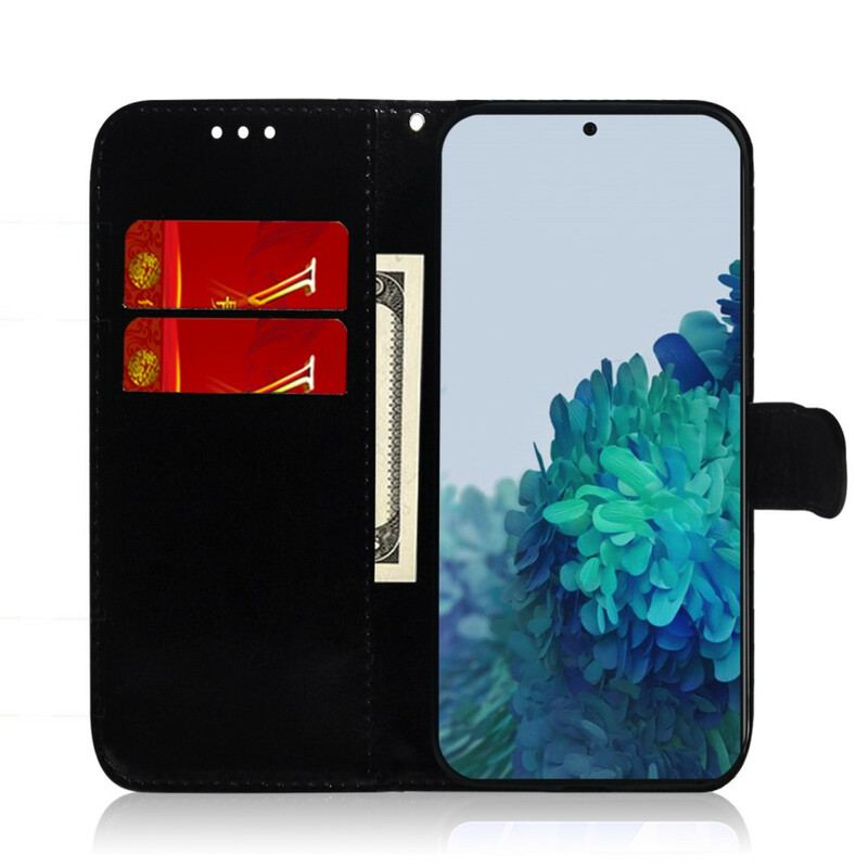 Capa Flip Para Samsung Galaxy S21 5G Cor Pura