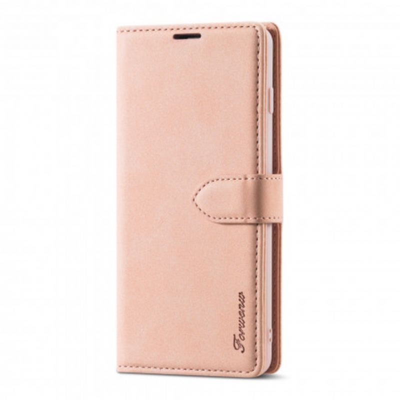 Capa Flip Para Samsung Galaxy S21 5G Couro Sintético Forwenw