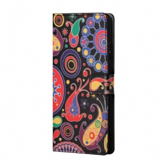 Capa Flip Para Samsung Galaxy S21 5G Design Da Galáxia