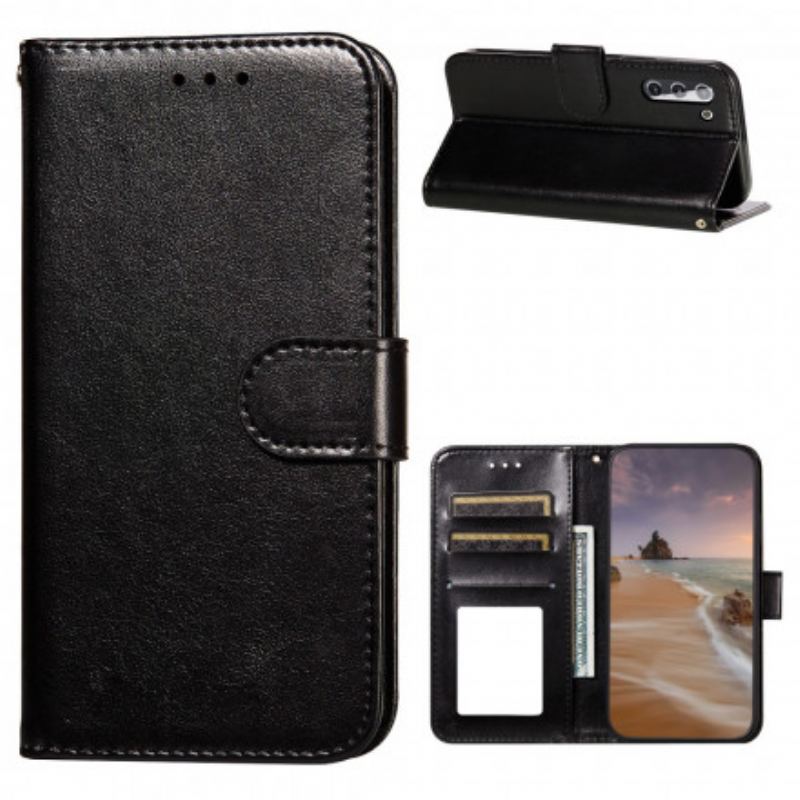 Capa Flip Para Samsung Galaxy S21 5G Fecho De Couro Estilo Reversível