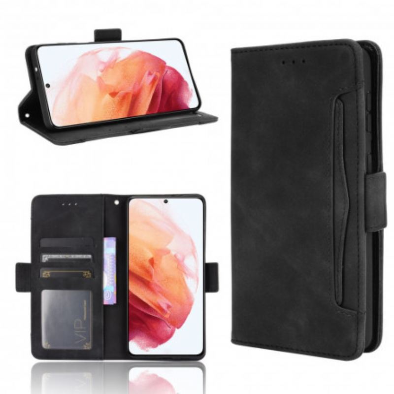 Capa Flip Para Samsung Galaxy S21 5G Multi-card Premier Class