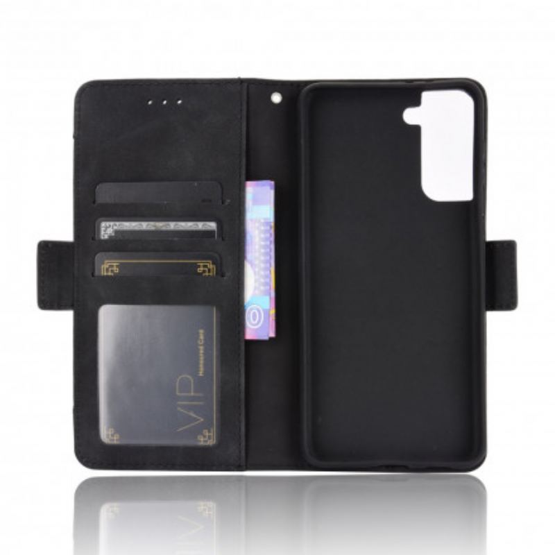 Capa Flip Para Samsung Galaxy S21 5G Multi-card Premier Class