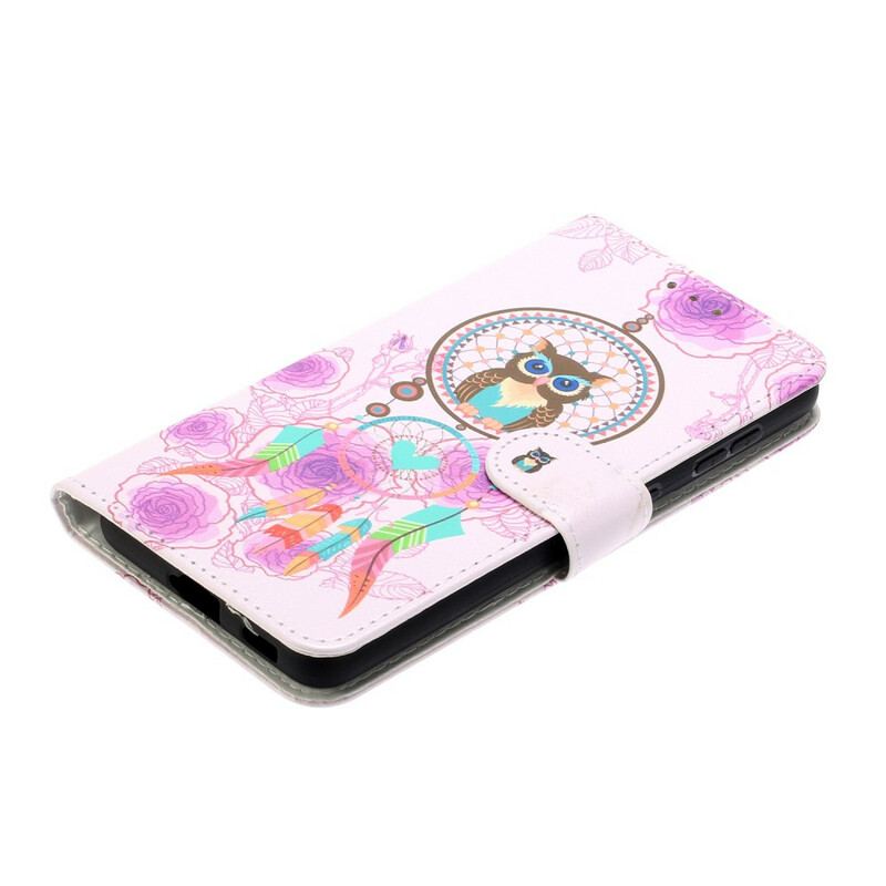 Capa Flip Para Samsung Galaxy S21 5G Rei Coruja