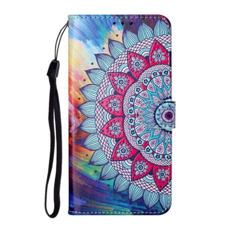 Capa Flip Para Samsung Galaxy S21 5G Rei Mandala