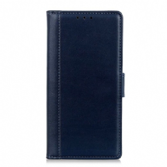 Capa Folio Para Samsung Galaxy S21 5G Estilo Couro Elegância