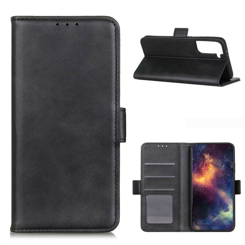 Capa Folio Para Samsung Galaxy S21 5G Flip Aba Dupla