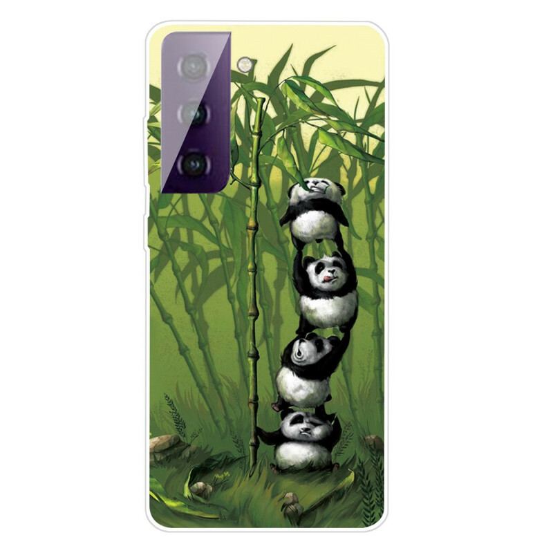 Capa Para Samsung Galaxy S21 5G Bando De Pandas