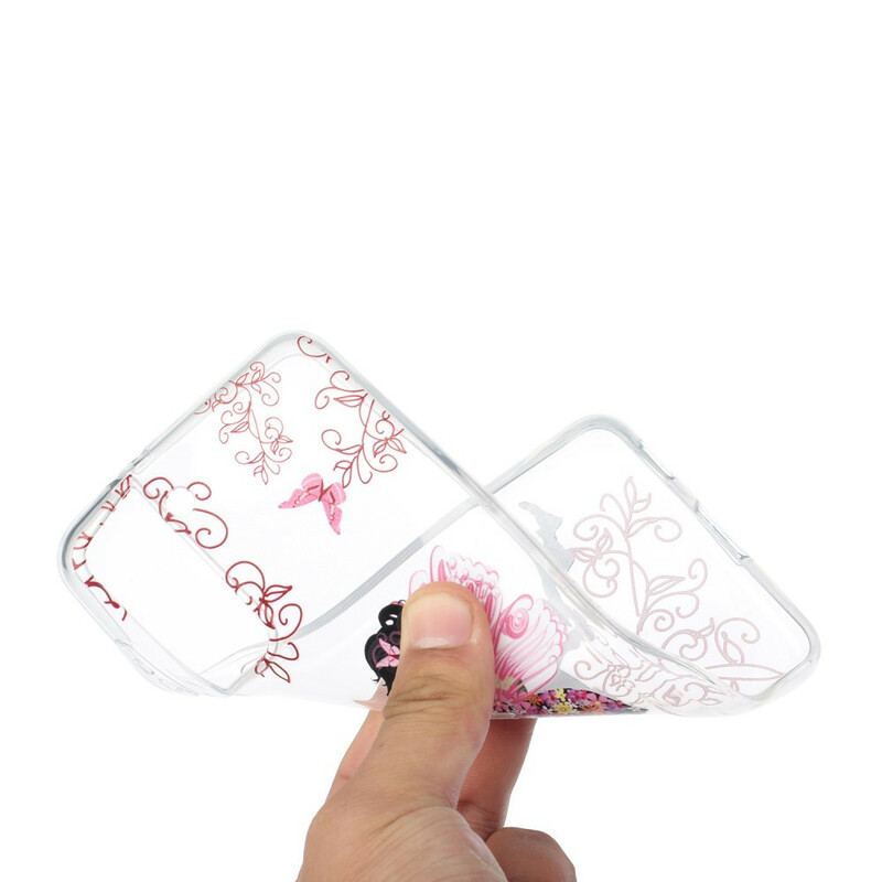 Capa Para Samsung Galaxy S21 5G Fada Das Flores Transparentes