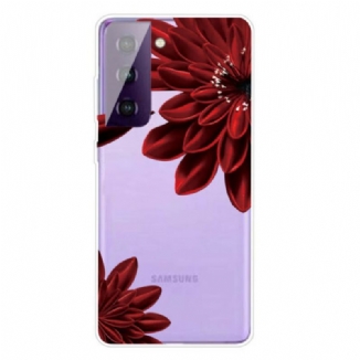 Capa Para Samsung Galaxy S21 5G Flores Silvestres