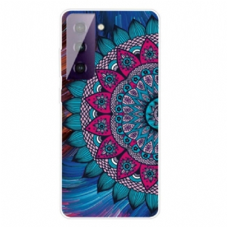 Capa Para Samsung Galaxy S21 5G Mandala Colorida