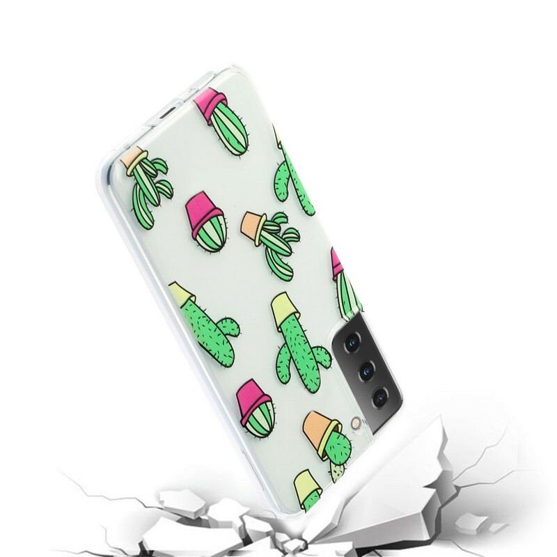 Capa Para Samsung Galaxy S21 5G Mini Cactos