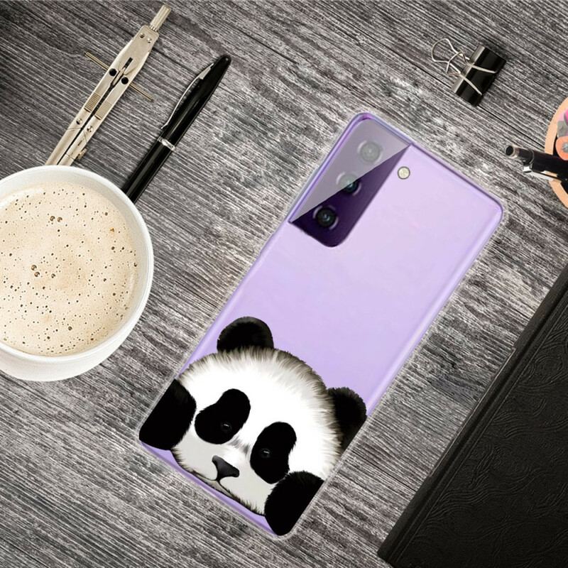 Capa Para Samsung Galaxy S21 5G Panda Sem Costura