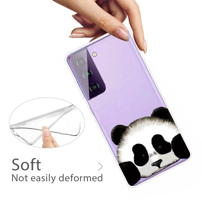 Capa Para Samsung Galaxy S21 5G Panda Sem Costura