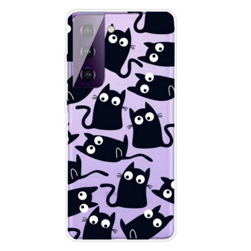 Capa Para Samsung Galaxy S21 5G Ratos Pretos