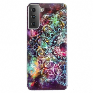 Capa Para Samsung Galaxy S21 5G Série Floral Fluorescente