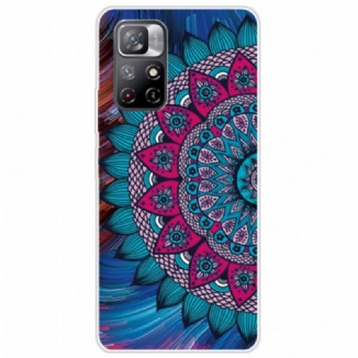 Capa De Celular Para Poco M4 Pro 5G Mandala Colorida