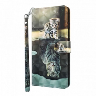 Capa Flip Para Poco M4 Pro 5G Ernesto O Tigre