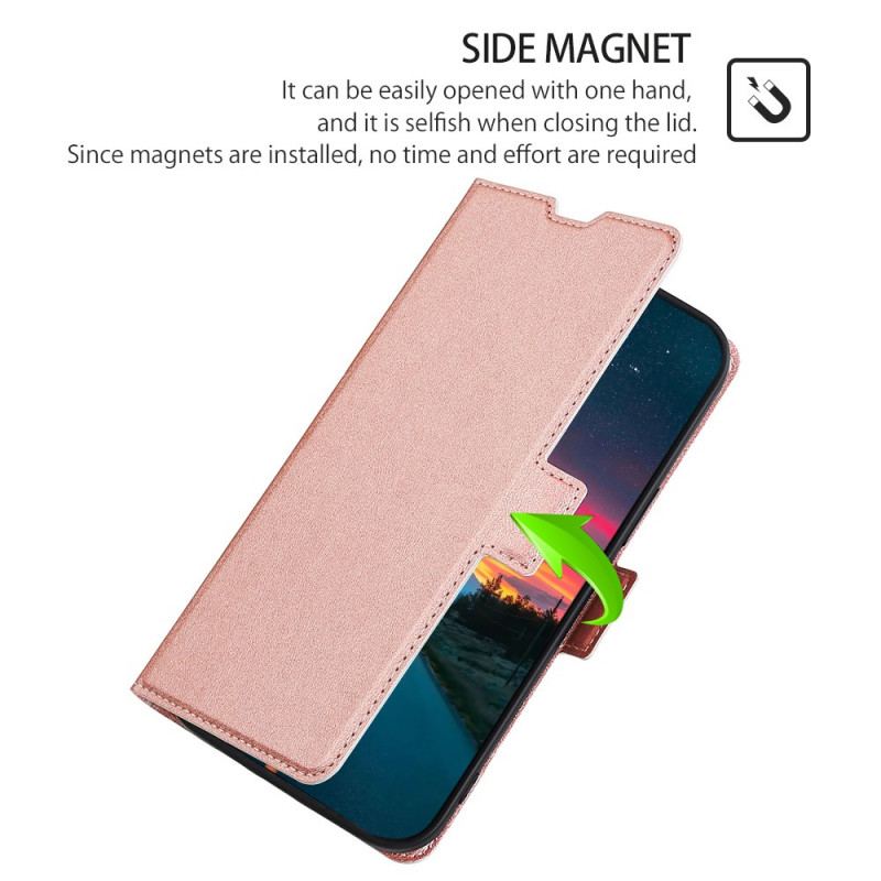 Capa Flip Para Poco M4 Pro 5G Estilo Couro Finesse