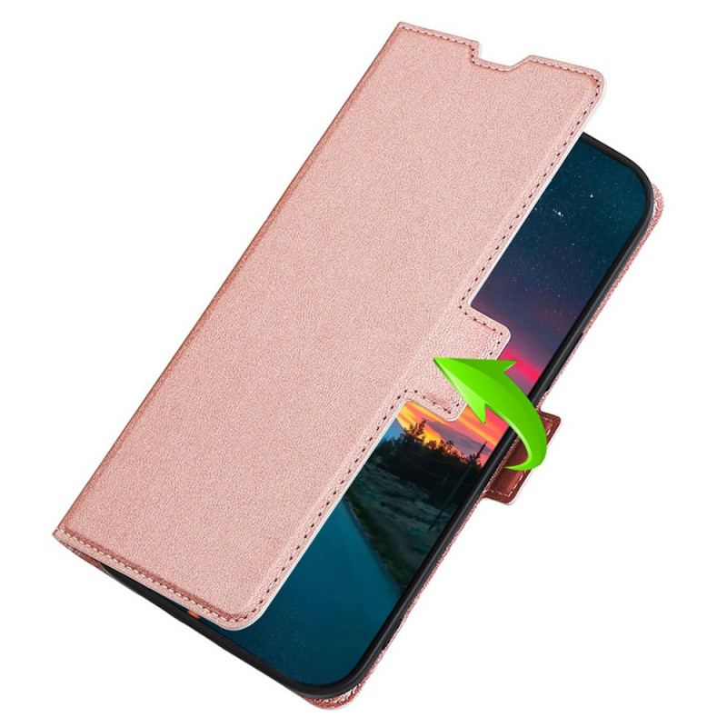 Capa Flip Para Poco M4 Pro 5G Estilo Couro Finesse