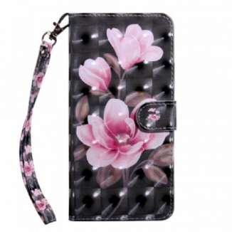 Capa Flip Para Poco M4 Pro 5G Flores Em Flor